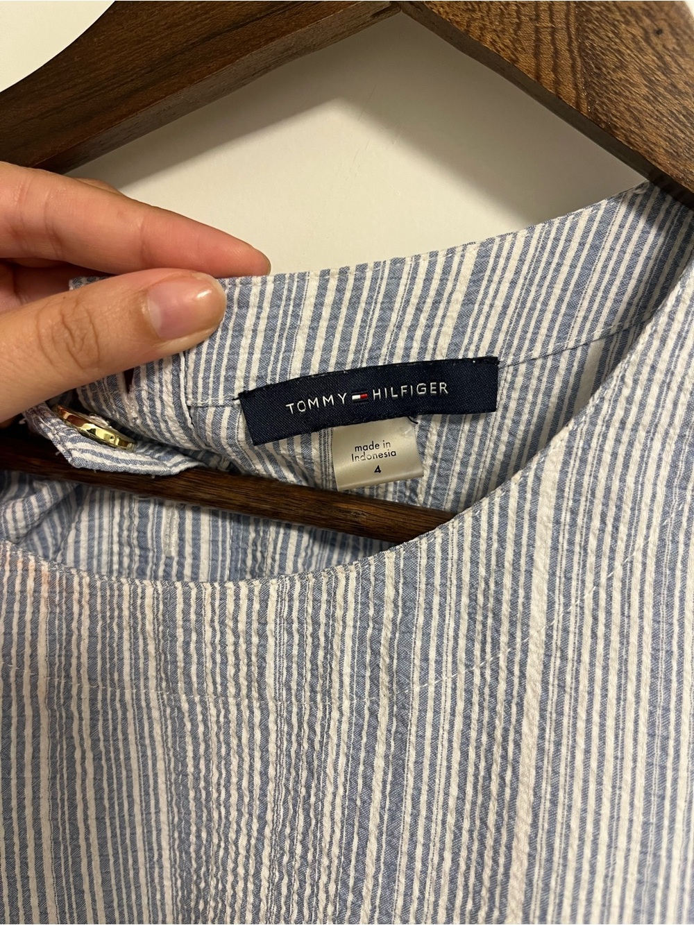 Tommy Hilfiger & White Stripe Dress - Picture 2 of 4